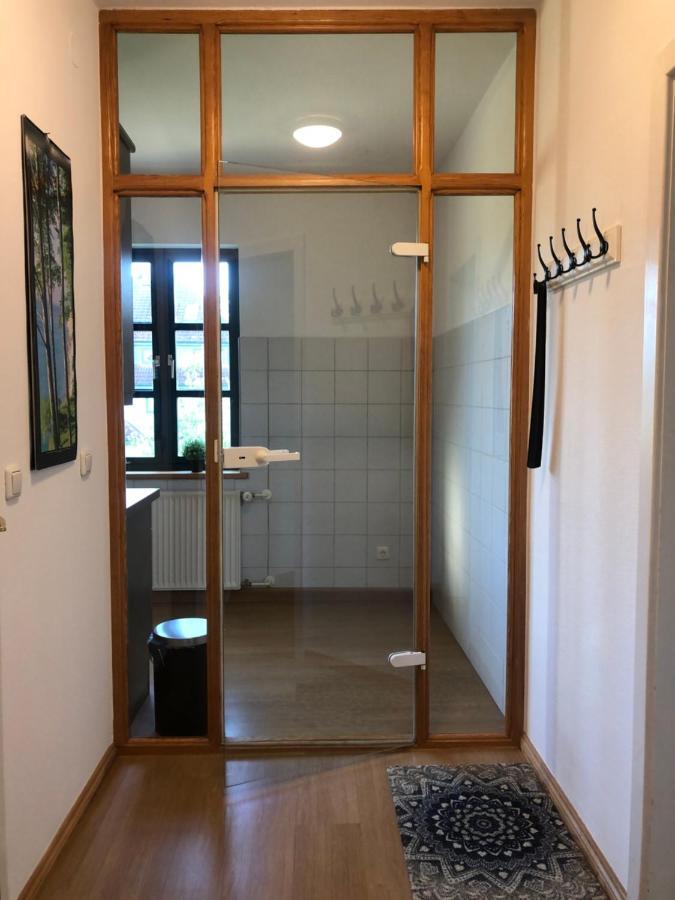 Villenappartement mit Blick ins Grüne am Rande der wunderschönen Altstadt Wißmar Exterior foto